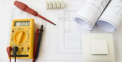 electrical service featuring diagnostic tools and electrical planning performed by certified electricians in Dallas, TX