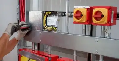 fire alarm installation service with certified electricians wiring fire alarm control equipment in Dallas, TX