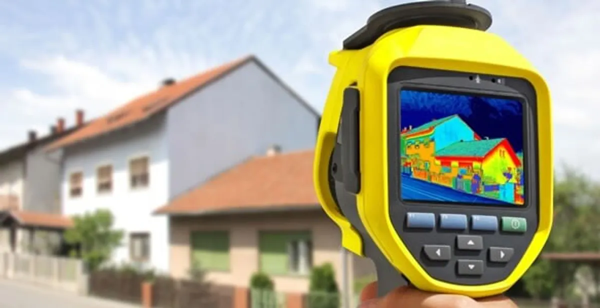 home energy audit service performing exterior thermal inspection to identify energy loss in Dallas, TX