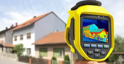 home energy audit service performing exterior thermal inspection to identify energy loss in Dallas, TX
