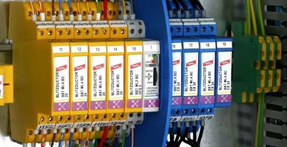 lightning surge protection equipment integrated into electrical system by certified electricians in Dallas, TX