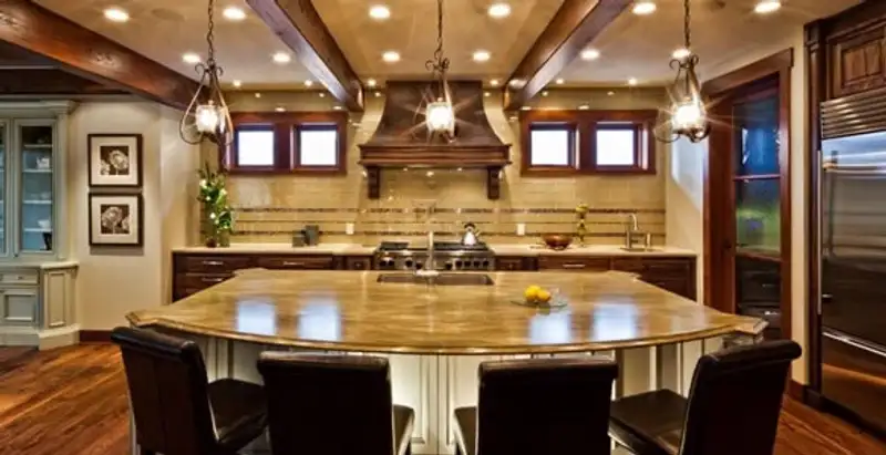 Finished recessed lighting installation providing balanced indoor lighting in Dallas, TX