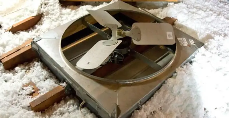 whole house fan installation services with attic-mounted ventilation unit in Dallas, TX