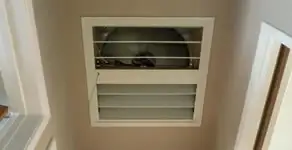 whole house fan installation services with ceiling-mounted ventilation system in Dallas, TX